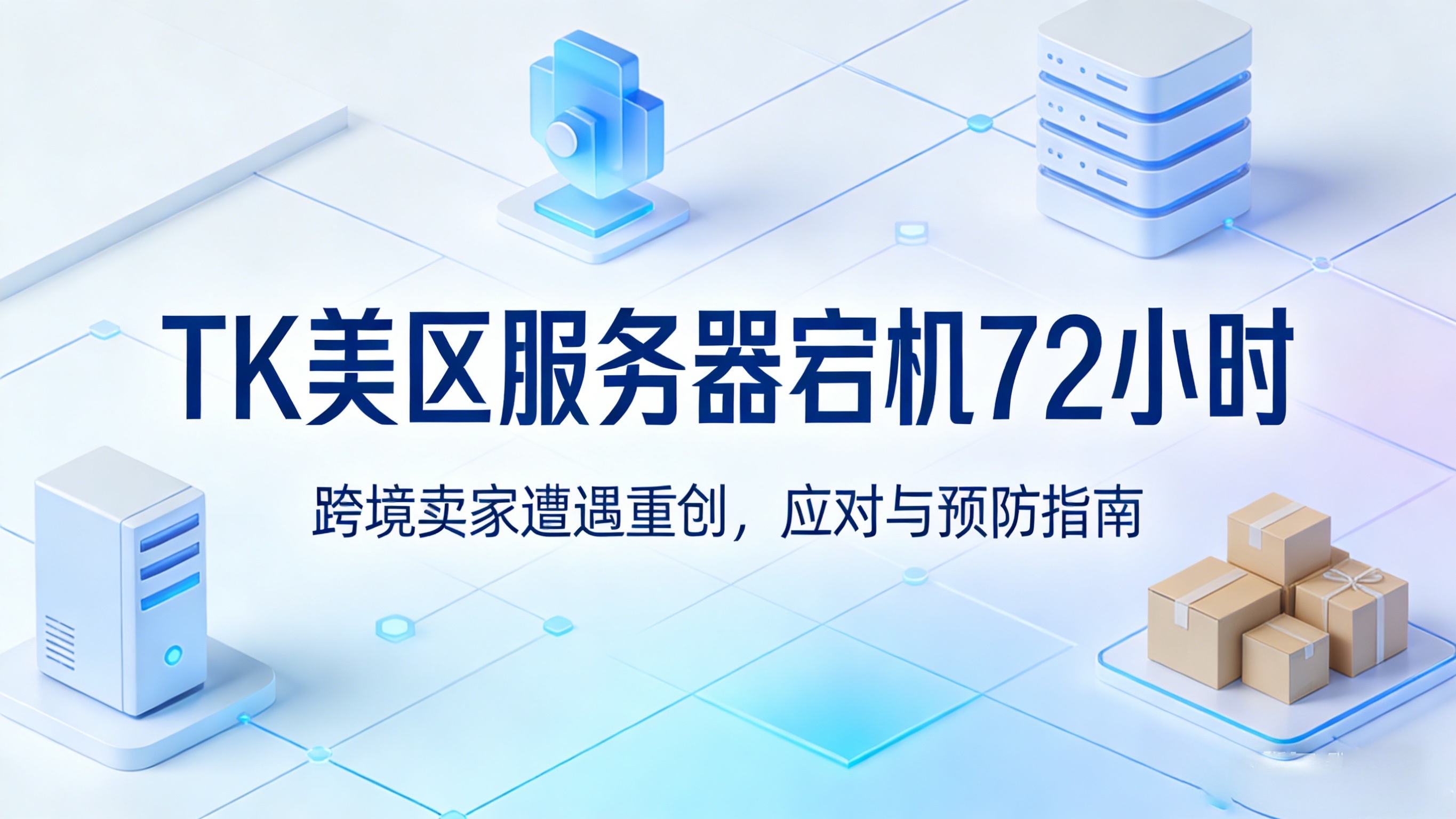 TK美区服务器宕机72小时：跨境卖家重创复盘，应急与预防全指南